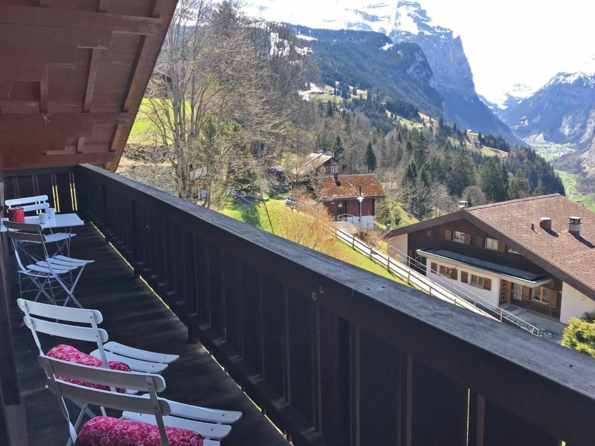 Apartment Plein Soleil Wengen Exterior foto