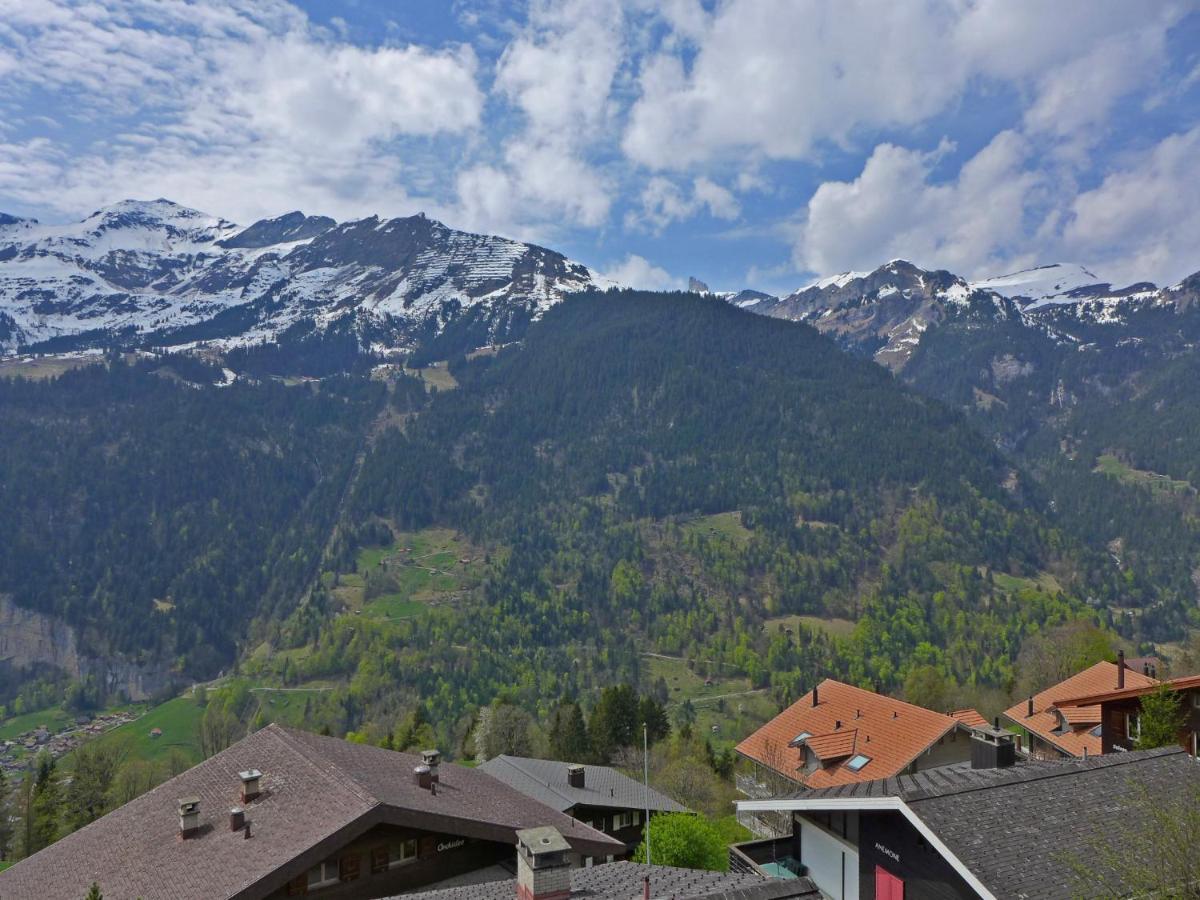 Apartment Plein Soleil Wengen Exterior foto