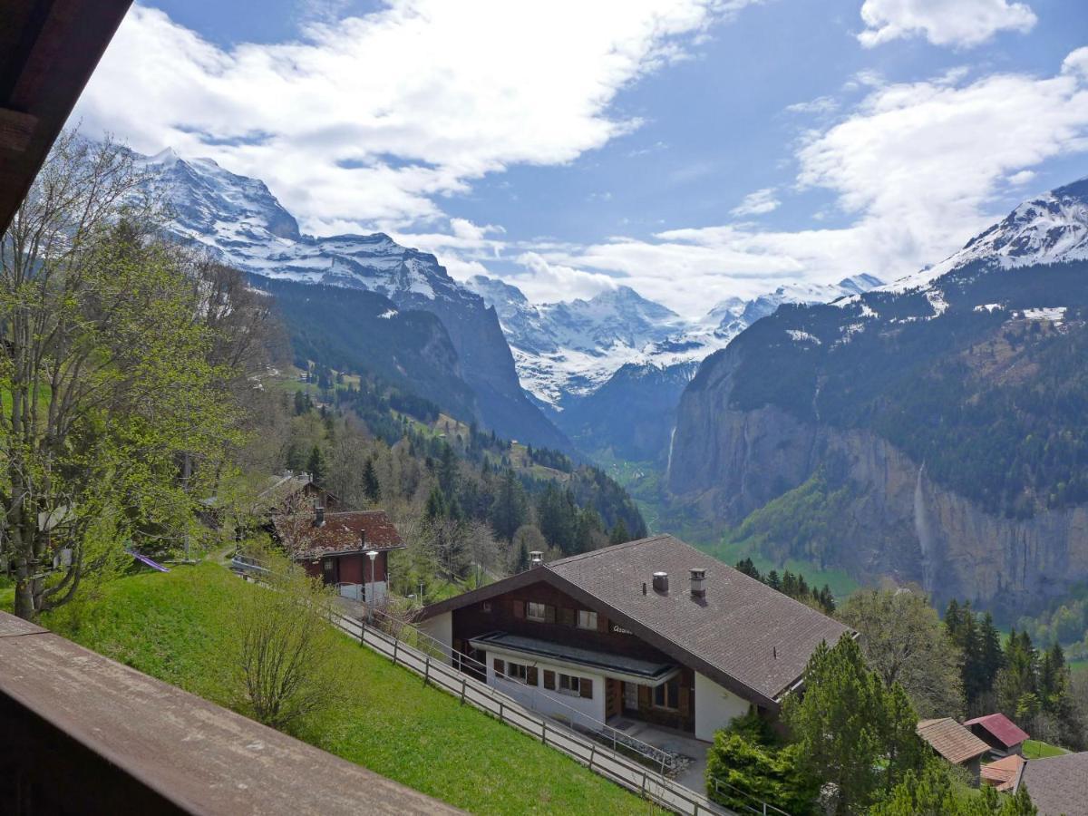 Apartment Plein Soleil Wengen Exterior foto