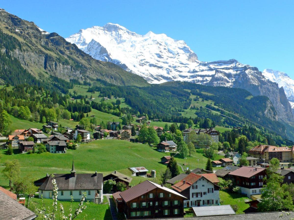 Apartment Plein Soleil Wengen Exterior foto